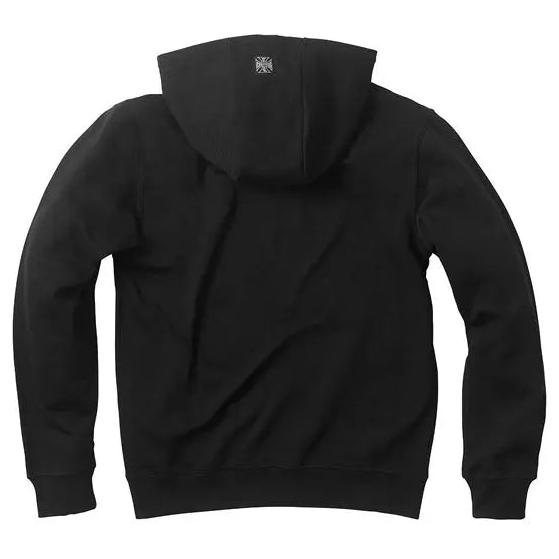 West Coast Choppers Frisco Hoodie Black - rear view