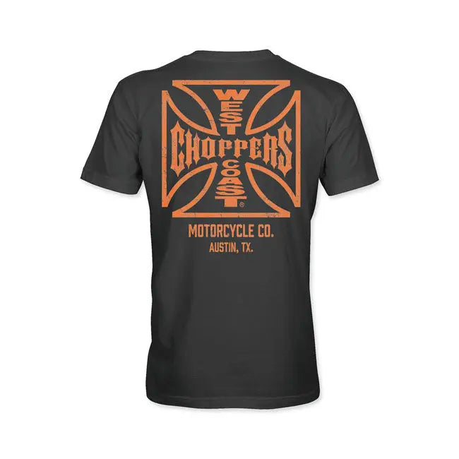 West Coast Choppers OG ATX T-Shirt Black  - FREE UK Shipping, FREE 365 Day Returns | Moto Central