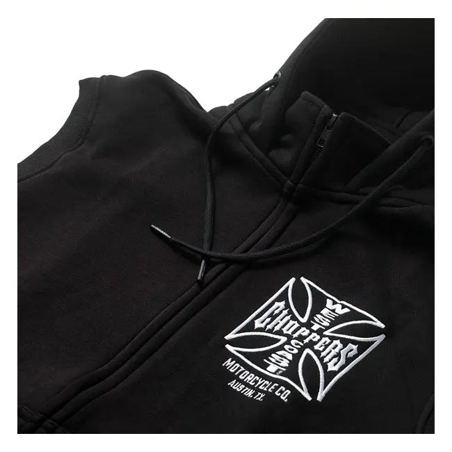 West Coast Choppers OG ATX Vest Black  - FREE UK Shipping, FREE 365 Day Returns | Moto Central
