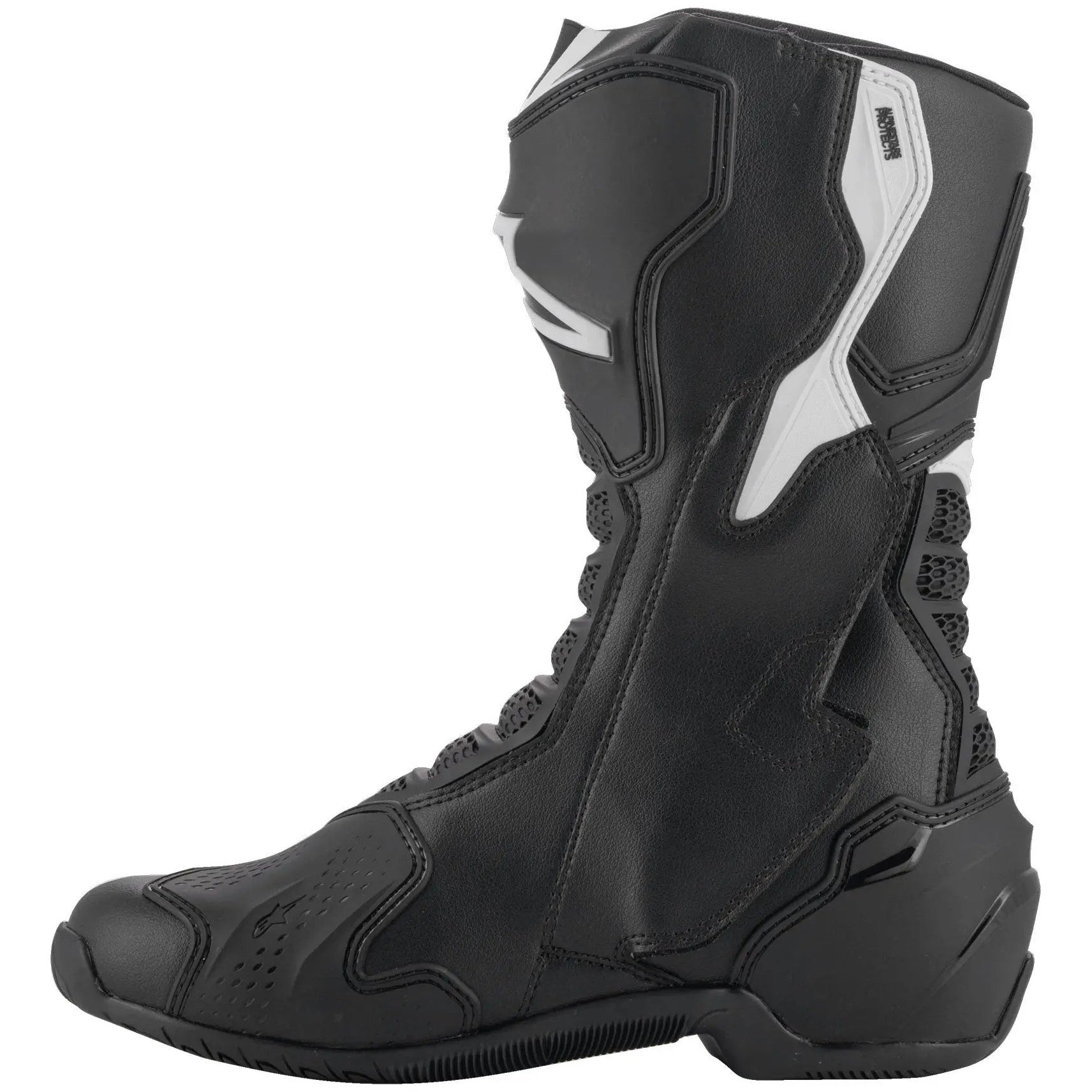 Alpinestars SMX-6 V3 Boots Black / White, inner side view