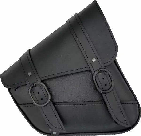 Willie & Max Jack XL / Dual Shock Swing Arm Saddlebag Black - FREE UK Shipping, FREE 365 Day Returns | Moto Central