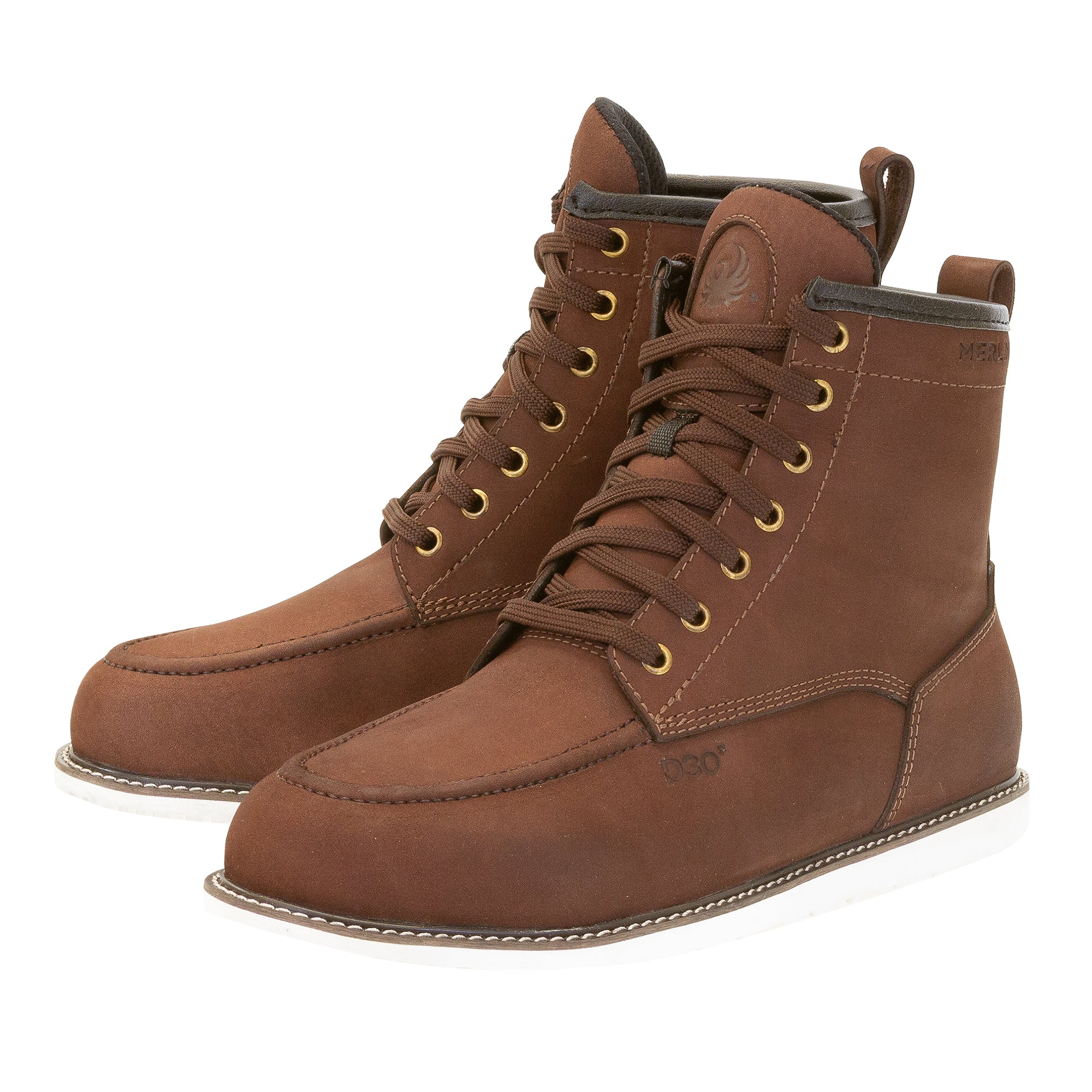 Merlin Worker D3O Waterproof Boots Brown FREE UK Delivery, FREE 365 Day Returns | Moto Central