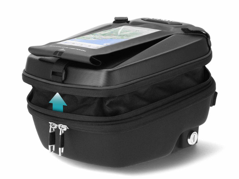 SHAD E09CLP Click System Tank Bag  - FREE UK Shipping, FREE 365 Day Returns | Moto Central