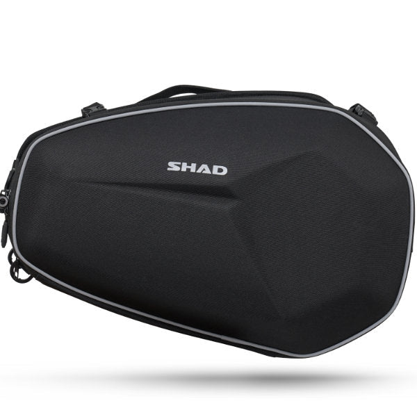 SHAD E48 Expandable Saddle Bags  - FREE UK Shipping, FREE 365 Day Returns | Moto Central
