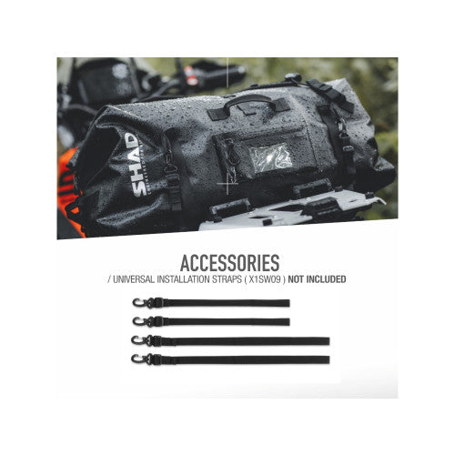 SHAD 100% Waterproof SW80 Backpack  - FREE UK Shipping, FREE 365 Day Returns | Moto Central
