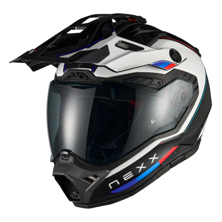 Nexx X.RALLY Raid Blue / Red - FREE UK Delivery, FREE 365 Day Returns | Moto Central
