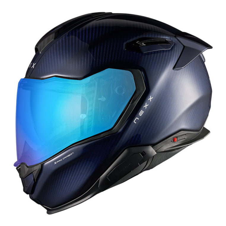 Nexx X.TR Atlantic Carbon / Blue - FREE UK Delivery, FREE 365 Day Returns | Moto Central