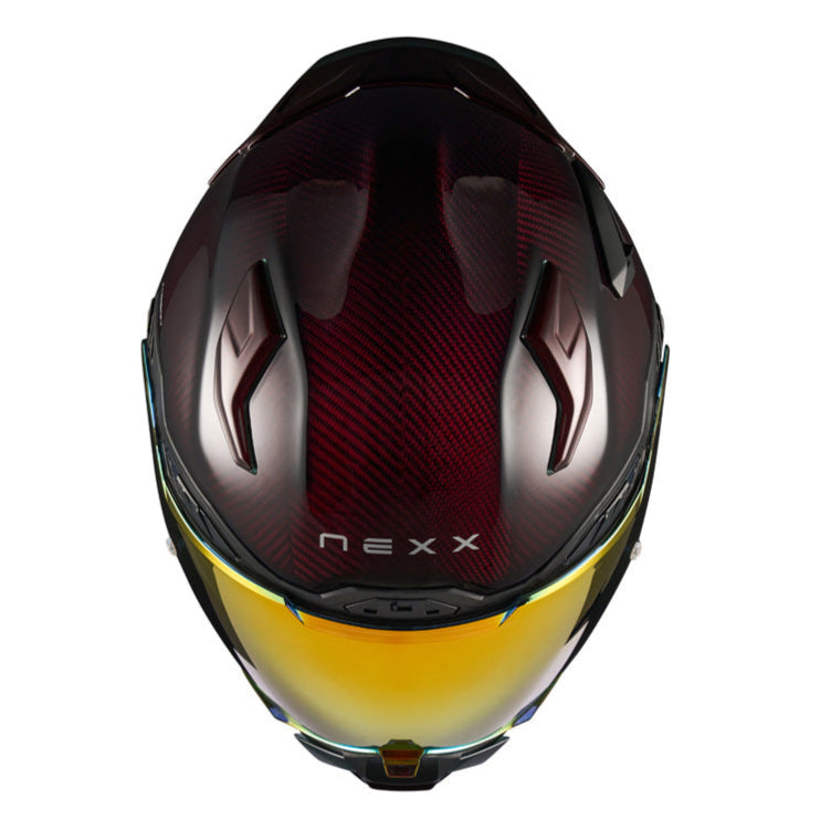 Nexx X.WST3 Lava Carbon / Red - FREE UK Delivery, FREE 365 Day Returns | Moto Central