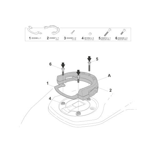 SHAD Click System Fitting Kit For Yamaha MT-09 2024 - FREE UK Shipping, FREE 365 Day Returns | Moto Central