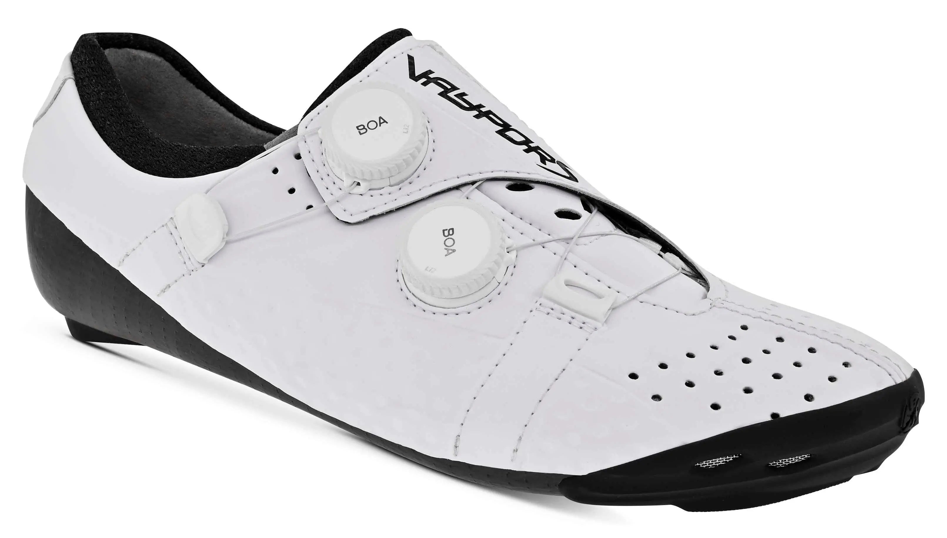 Bont Vaypor S Wide Fit Shoes Matt White - FREE UK Shipping, FREE 365 Day Returns | Moto Central