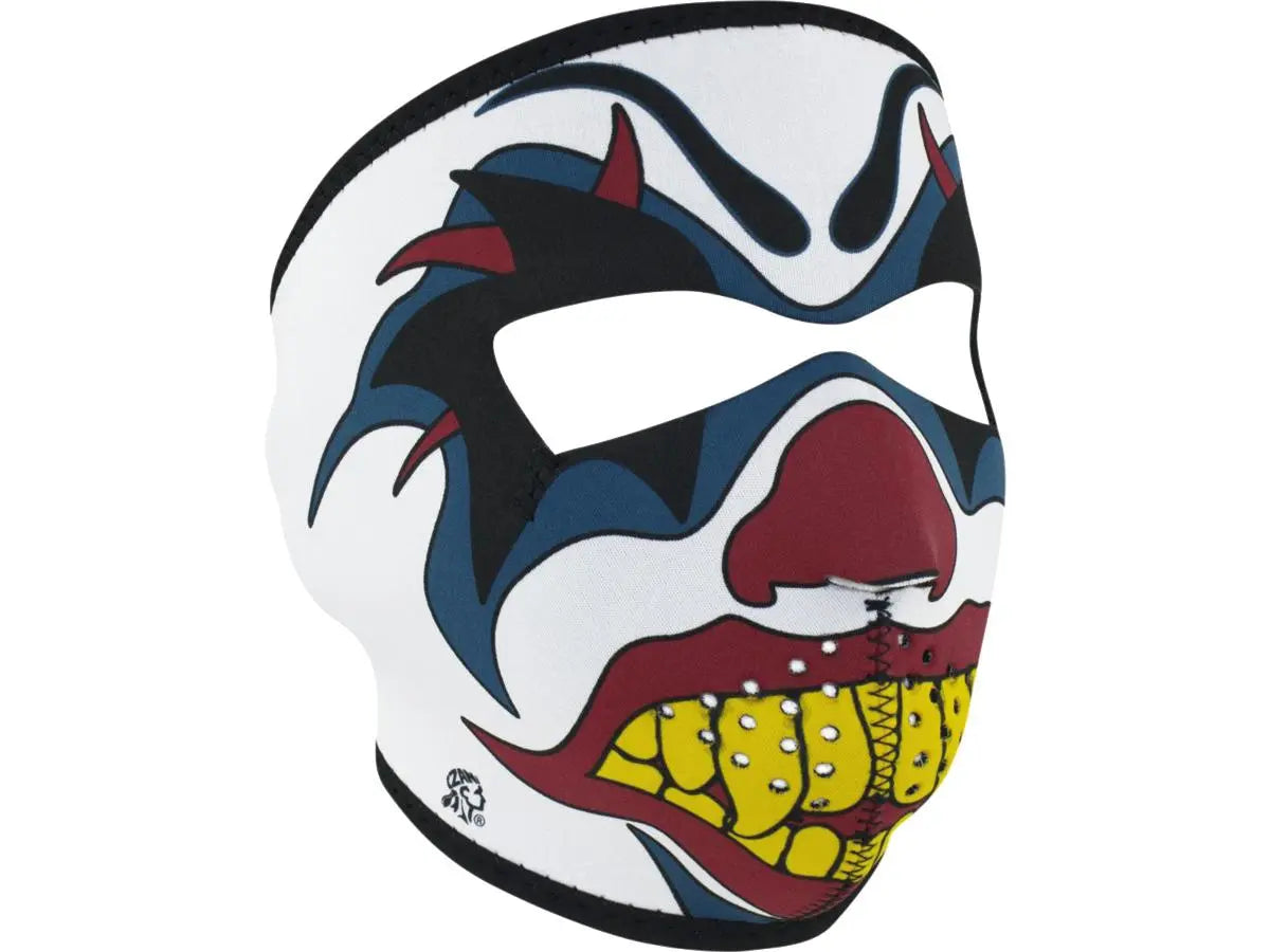 Zan Headgear Neoprene Face Mask Clown  - FREE UK Shipping, FREE 365 Day Returns | Moto Central