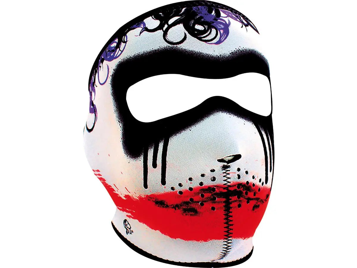 Zan Headgear Neoprene Full Mask Trickster  - FREE UK Shipping, FREE 365 Day Returns | Moto Central