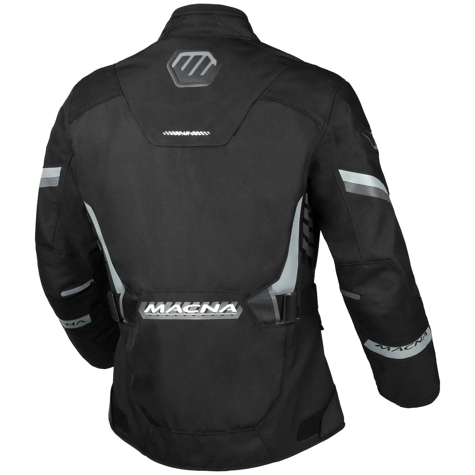 Macna Zastra Ladies Textile Jacket Black — rear view
