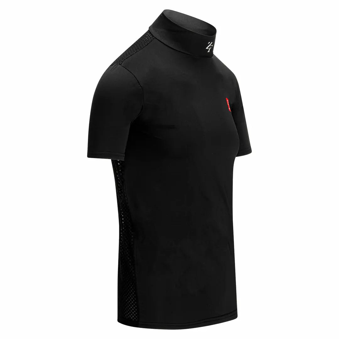 ZeroFit IceSkin Short Sleeves Base Layer T-Shirt Black FREE UK Delivery, FREE 365 Day Returns | Moto Central