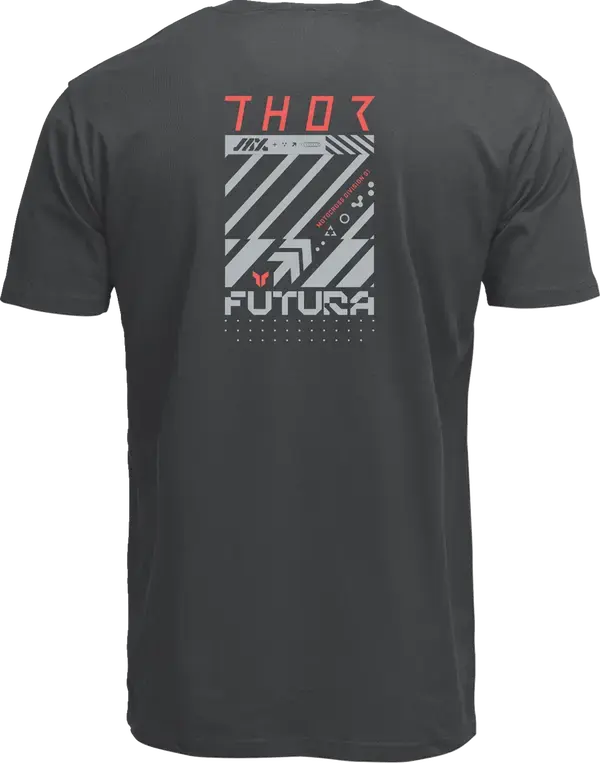 Thor Futura T-Shirt Coal - FREE UK Shipping, FREE 365 Day Returns | Moto Central