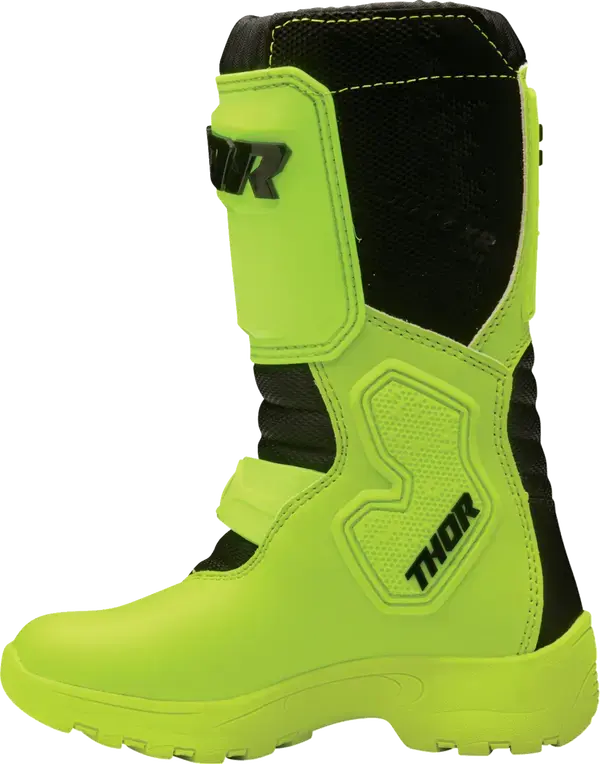 Thor Blitz XR Mini Kids Boots Acid - FREE UK Shipping, FREE 365 Day Returns | Moto Central