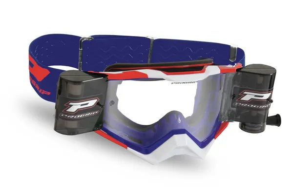Pro Grip Rapid 3309 Goggles With Roll-Off System Blue