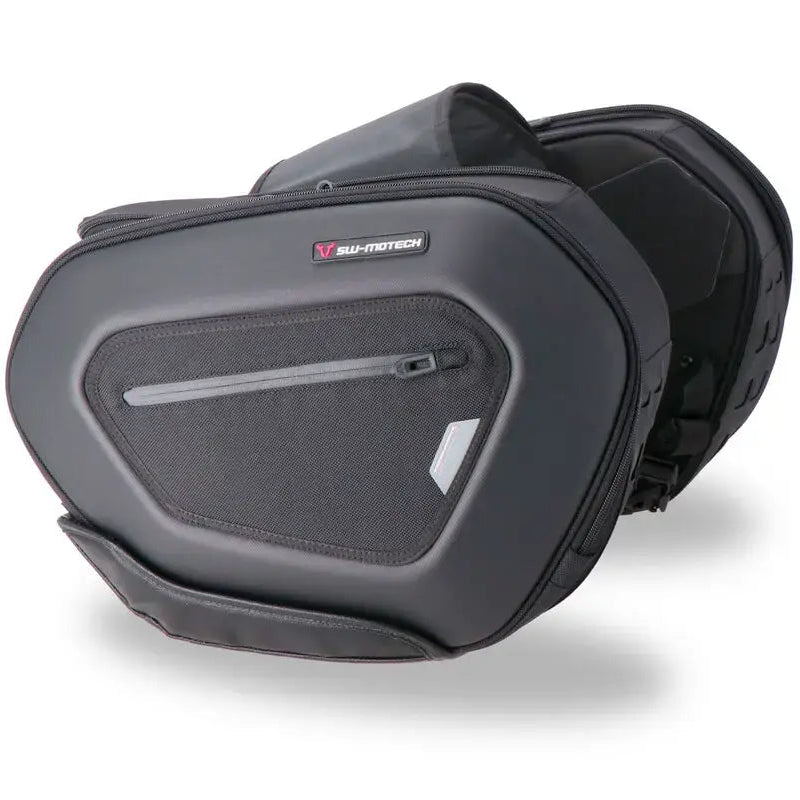 SW-Motech Pro Blaze H Saddlebag Set with EDGE Protection & Heat Guard Black