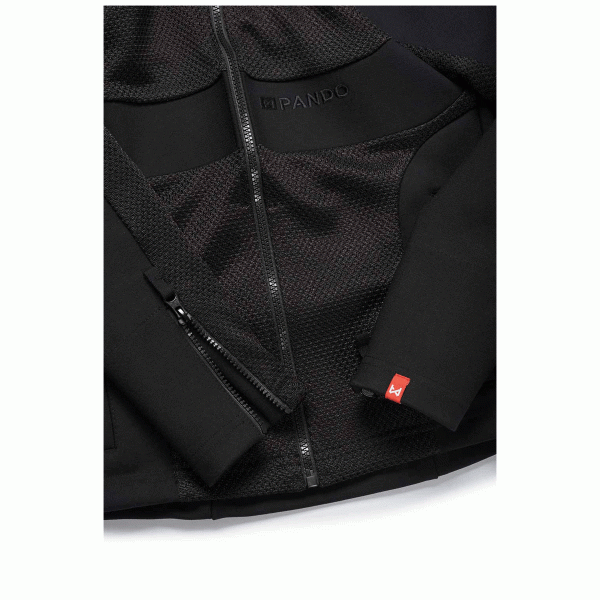 Pando Moto Stealth Black AAA Ladies Textile Jacket Black FREE UK Delivery, FREE 365 Day Returns | Moto Central