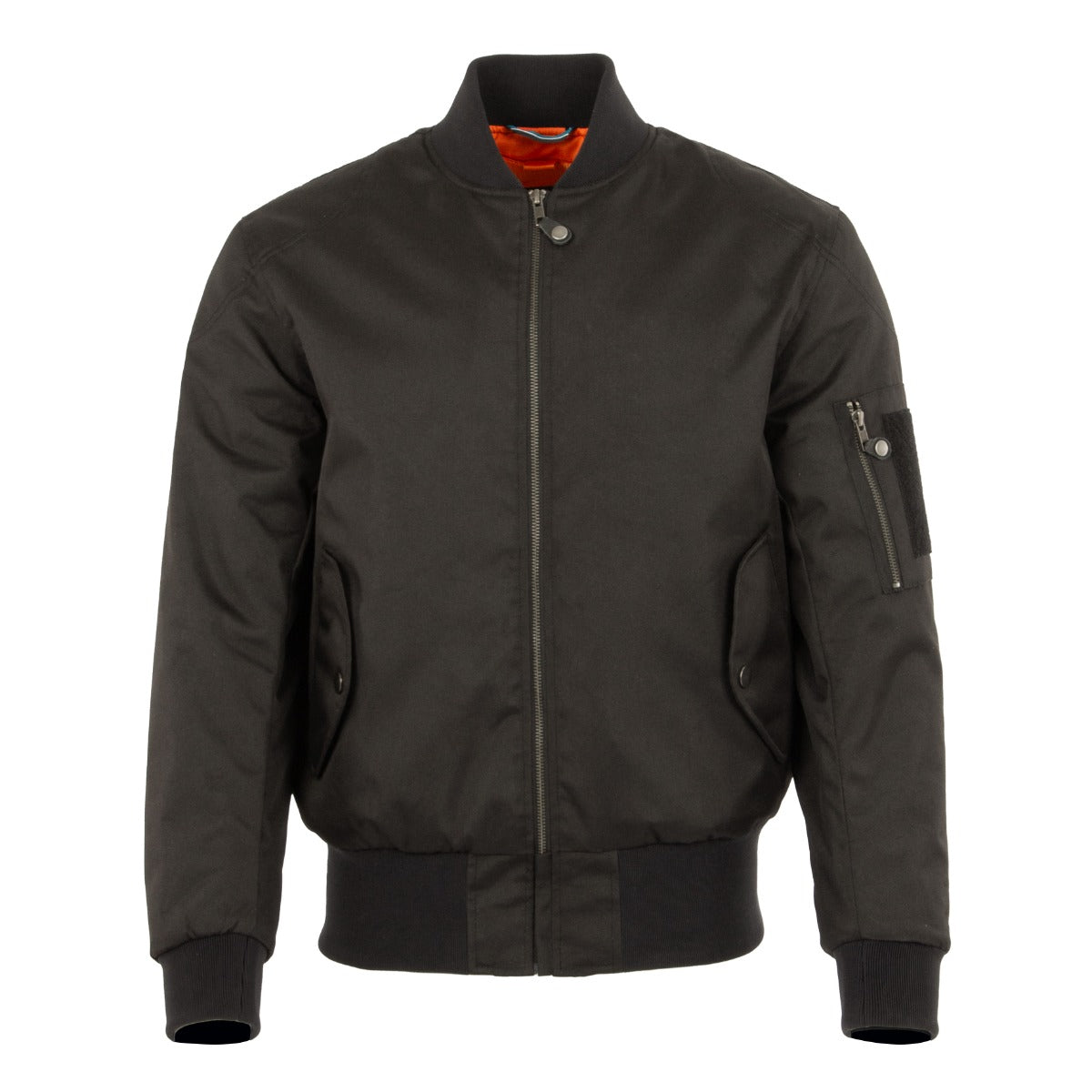 Spada Airforce MA1 CE Waterproof Bomber Textile Jacket Black FREE UK Delivery, FREE 365 Day Returns | Moto Central