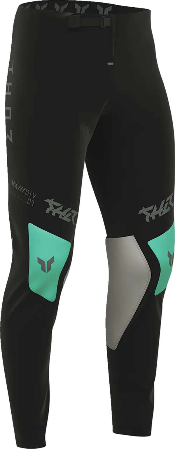 Thor Sportmode Mind Control MX Textile Trouser Charcoal / Black - FREE UK Shipping, FREE 365 Day Returns | Moto Central