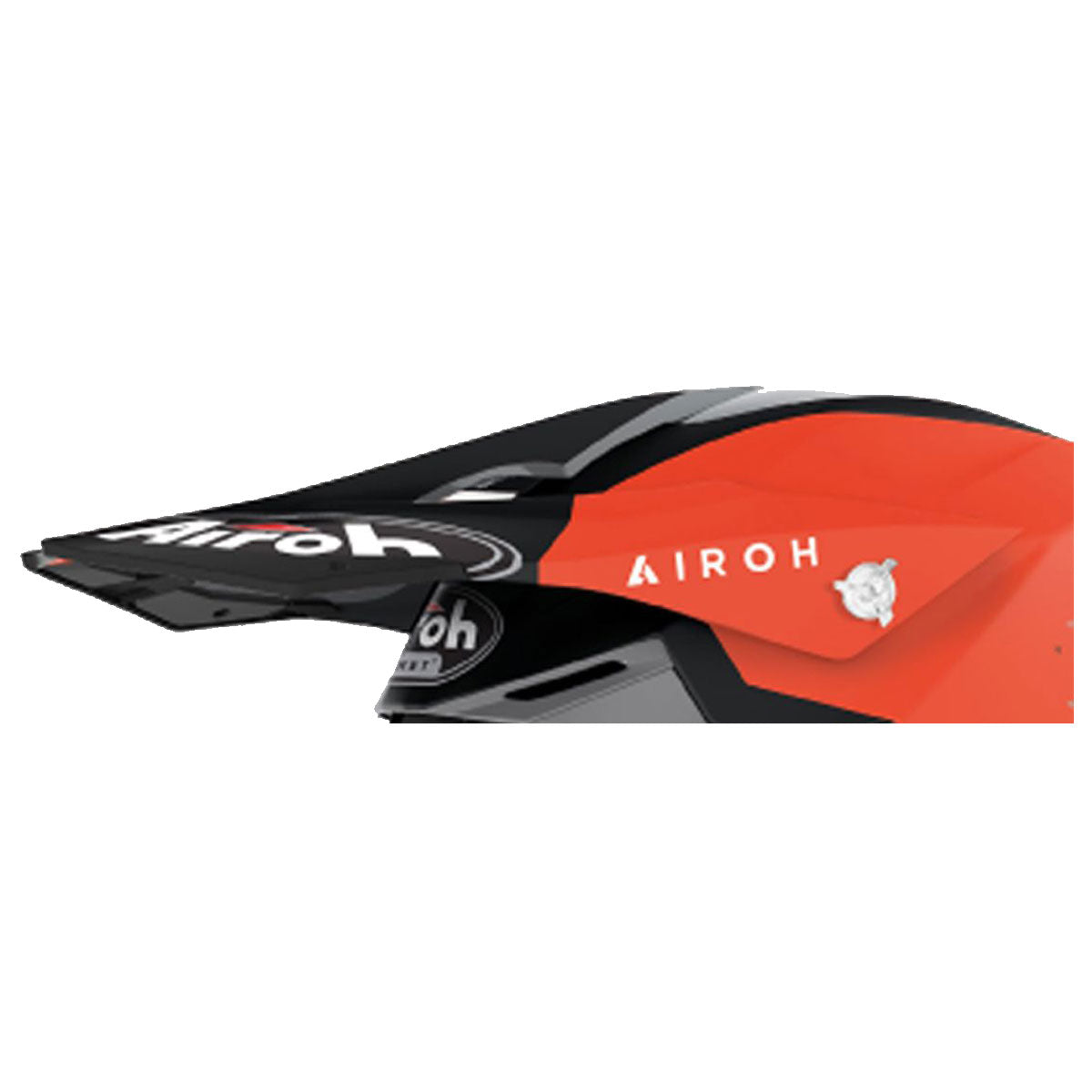 Airoh Peak For Twist 2.0 Bit Matt Orange / Black Helmet