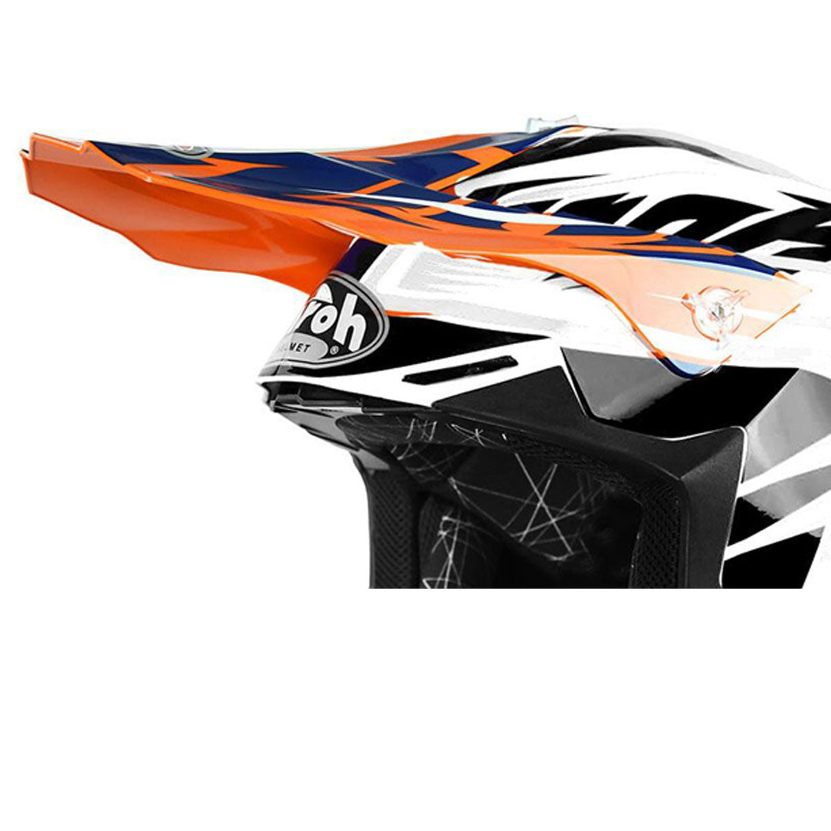 Airoh Peak For Twist Mix Orange Helmet
