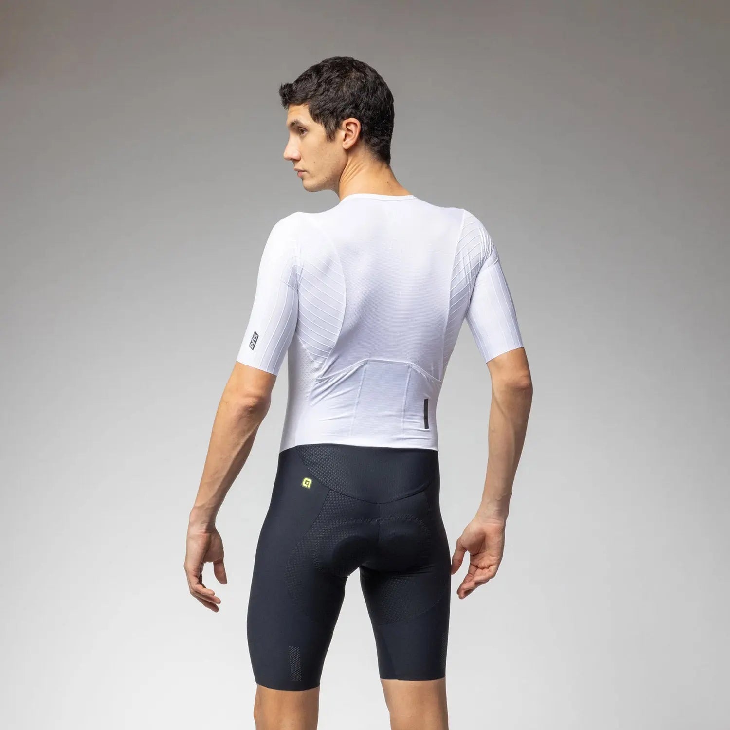 Ale Clothing Eagle R-EV1 Short Sleeves Skinsuit White - FREE UK Shipping, FREE 365 Day Returns | Moto Central