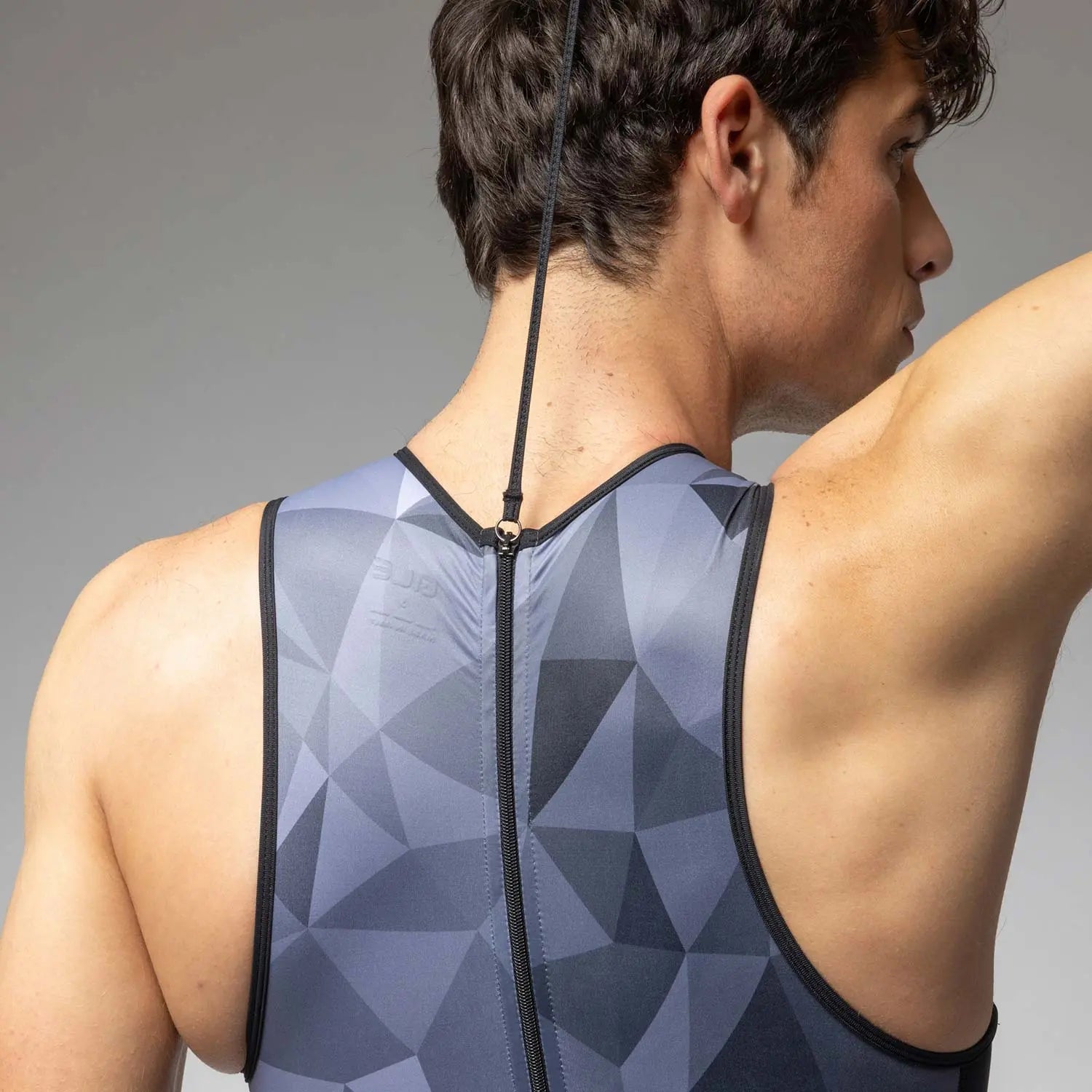 Ale Clothing Triple Sleeveless Tri Suit Grey - FREE UK Shipping, FREE 365 Day Returns | Moto Central