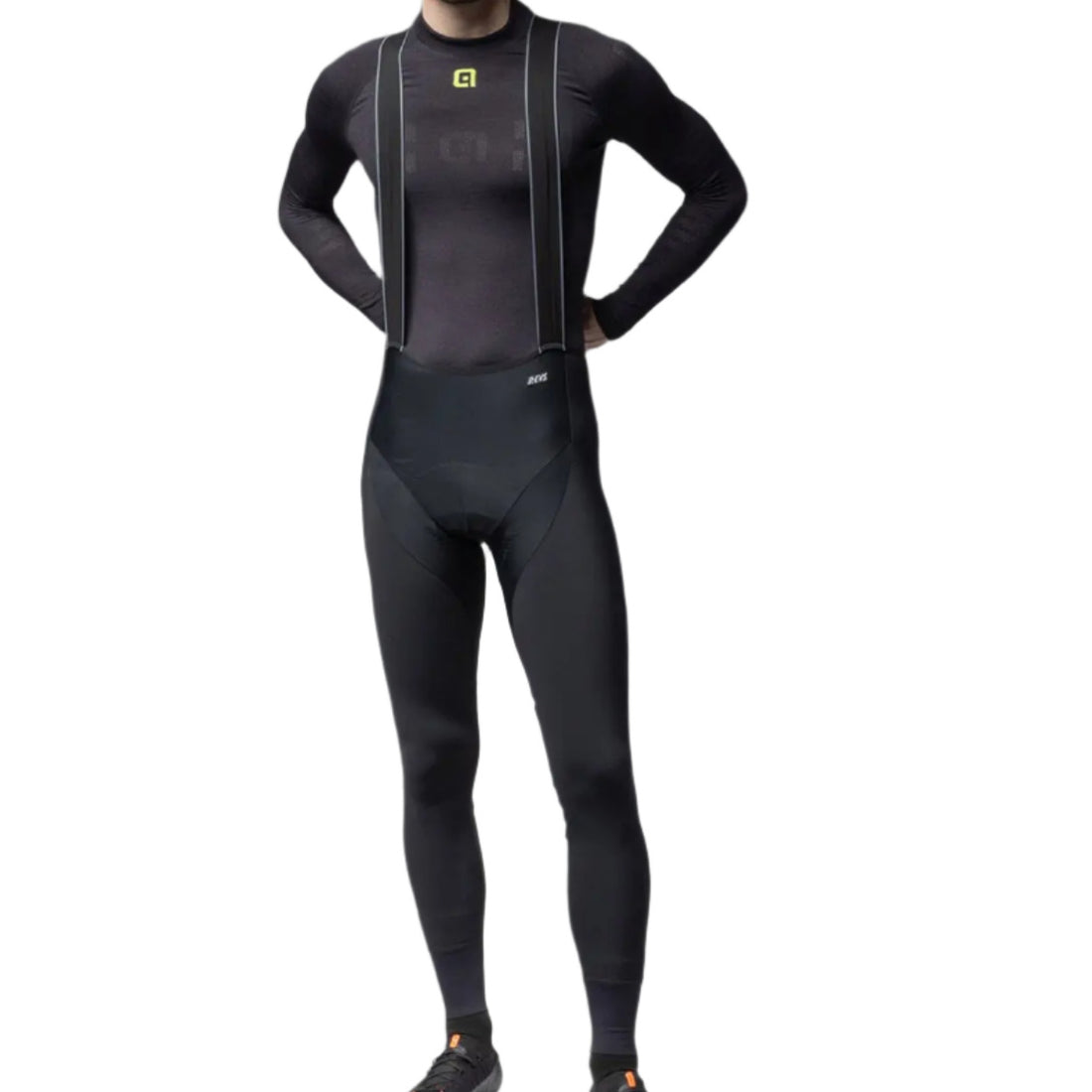 Ale Clothing Nordik Plus R-EV1 Cycle Bib Tights Black