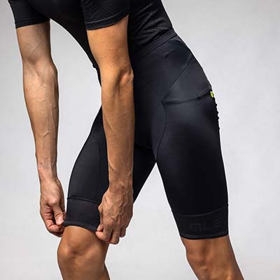 Ale Clothing Corsa Pragma Shorts Black - FREE UK Shipping, FREE 365 Day Returns | Moto Central