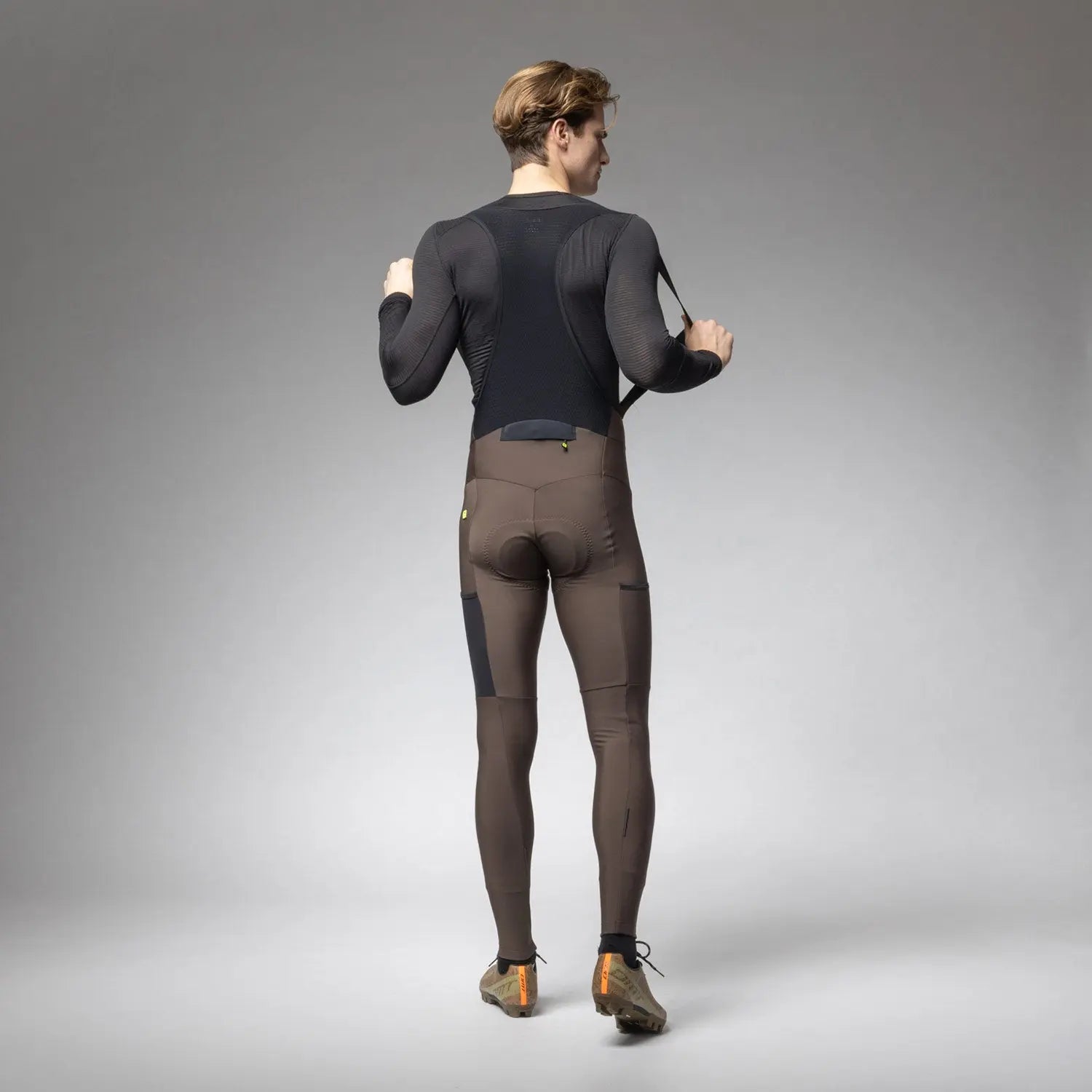 Ale Clothing Stones Cargo 2.0 Off Road Bib Tights Brown - FREE UK Shipping, FREE 365 Day Returns | Moto Central