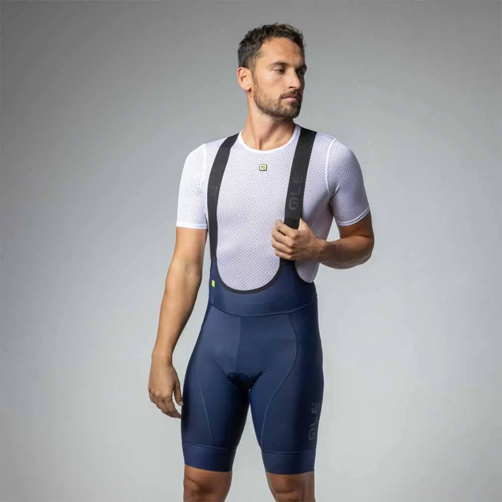 Ale Clothing Magic Colour PR-E Bib Shorts Navy - FREE UK Shipping, FREE 365 Day Returns | Moto Central