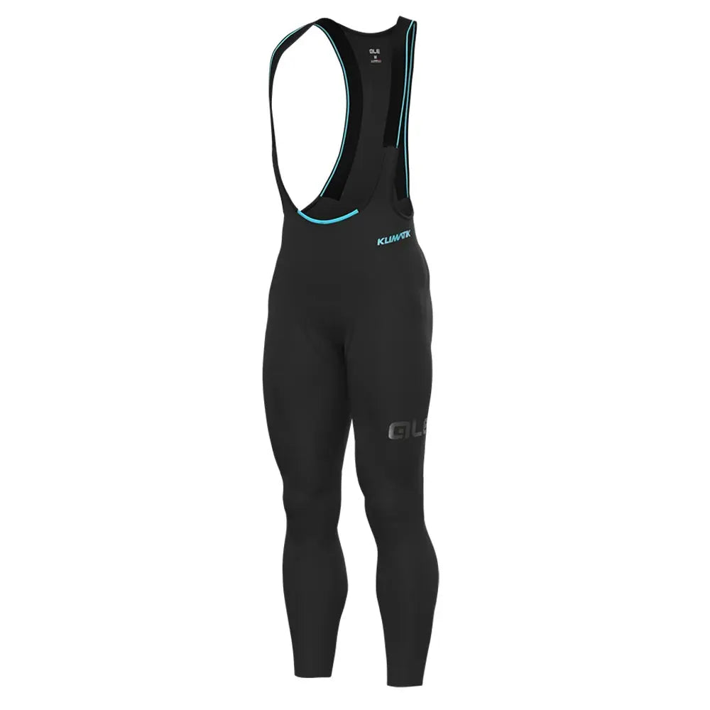 Ale Clothing K-Tour Klimatik Bib Tights AW24 Black - FREE UK Shipping, FREE 365 Day Returns | Moto Central