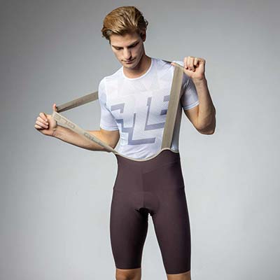 Ale Clothing Master 2.0 PR-E Bib Shorts Brown - FREE UK Shipping, FREE 365 Day Returns | Moto Central