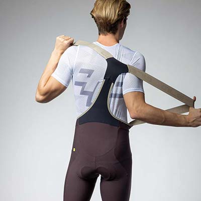 Ale Clothing Master 2.0 PR-E Bib Shorts Brown - FREE UK Shipping, FREE 365 Day Returns | Moto Central