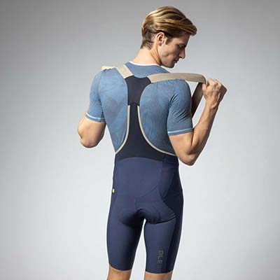 Ale Clothing Master 2.0 PR-E Bib Shorts Navy - FREE UK Shipping, FREE 365 Day Returns | Moto Central