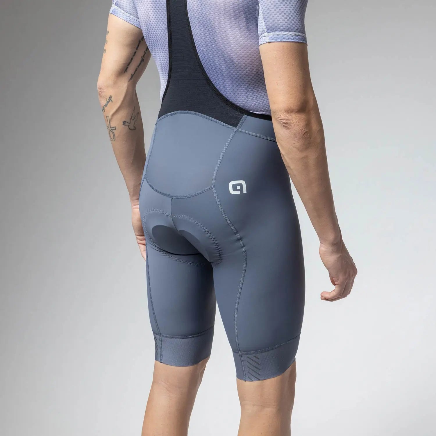 Ale Clothing Magic Colour PR-E Bib Shorts Grey - FREE UK Shipping, FREE 365 Day Returns | Moto Central