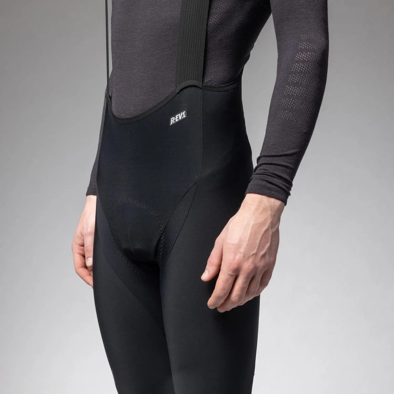 Ale Clothing Clima R-EV1 Winter Bib Tights Black - FREE UK Shipping, FREE 365 Day Returns | Moto Central