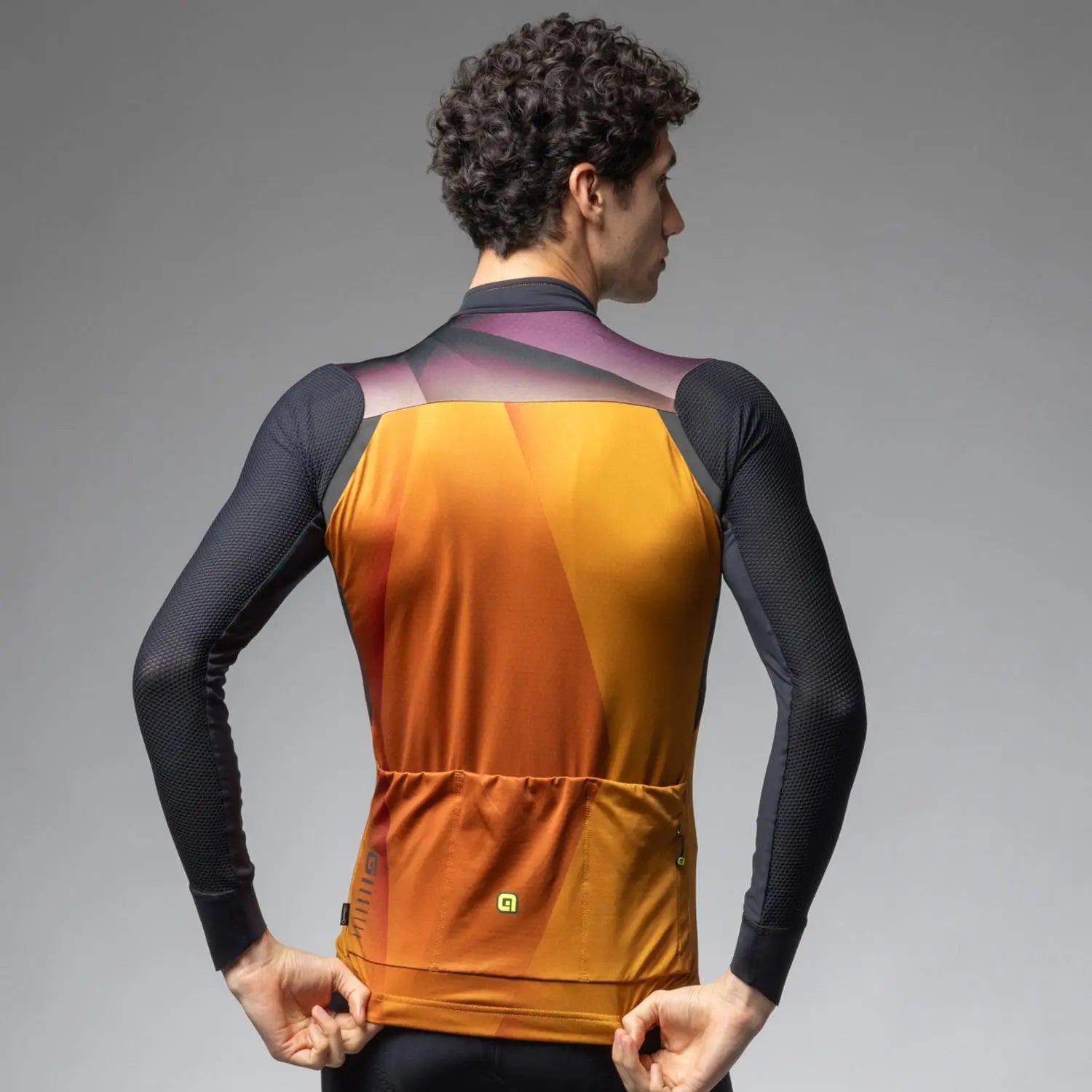 Ale Clothing Quick R-EV1 Long Sleeves Jersey Orange - FREE UK Shipping, FREE 365 Day Returns | Moto Central