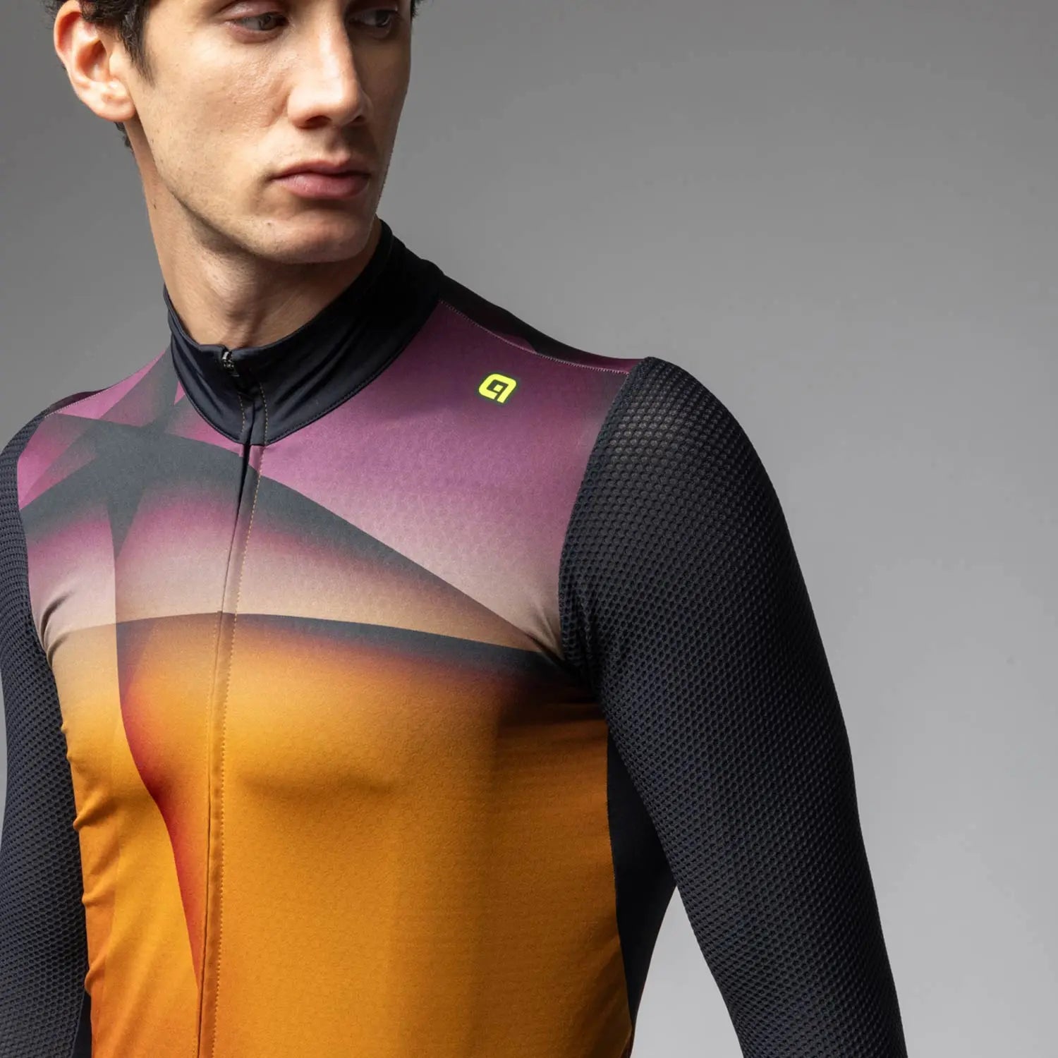 Ale Clothing Quick R-EV1 Long Sleeves Jersey Orange - FREE UK Shipping, FREE 365 Day Returns | Moto Central