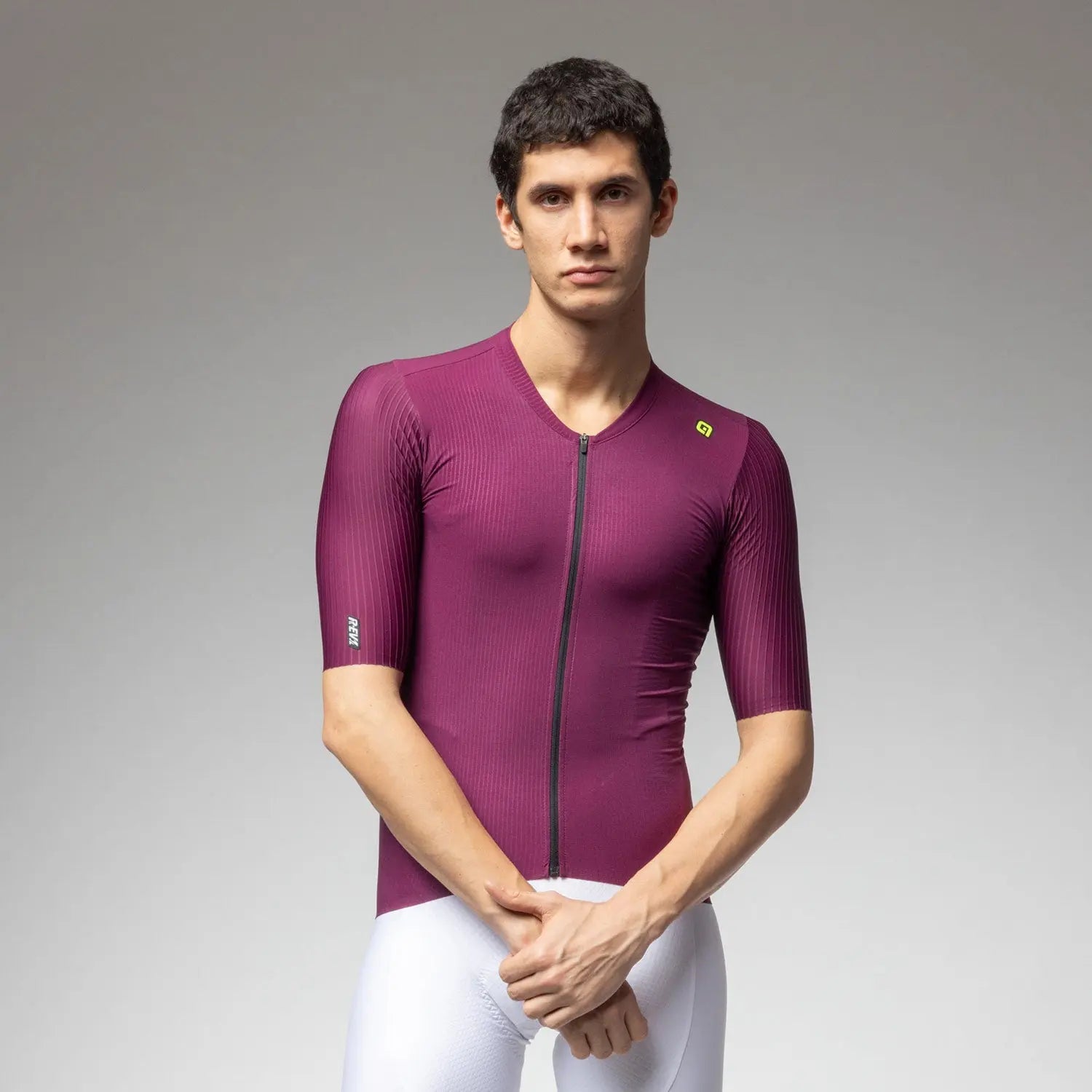 Ale Clothing Sprinter 2.0 R-EV1 Short Sleeves Jersey Purple - FREE UK Shipping, FREE 365 Day Returns | Moto Central