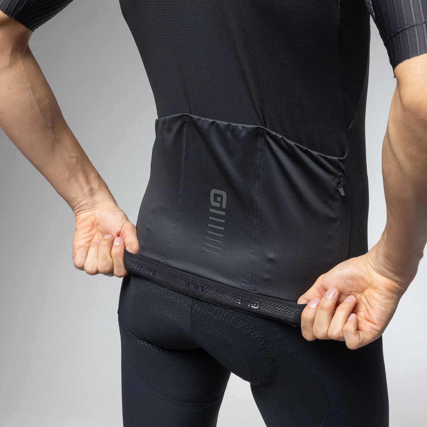Ale Clothing Sprinter 2.0 R-EV1 Short Sleeves Jersey Black - FREE UK Shipping, FREE 365 Day Returns | Moto Central