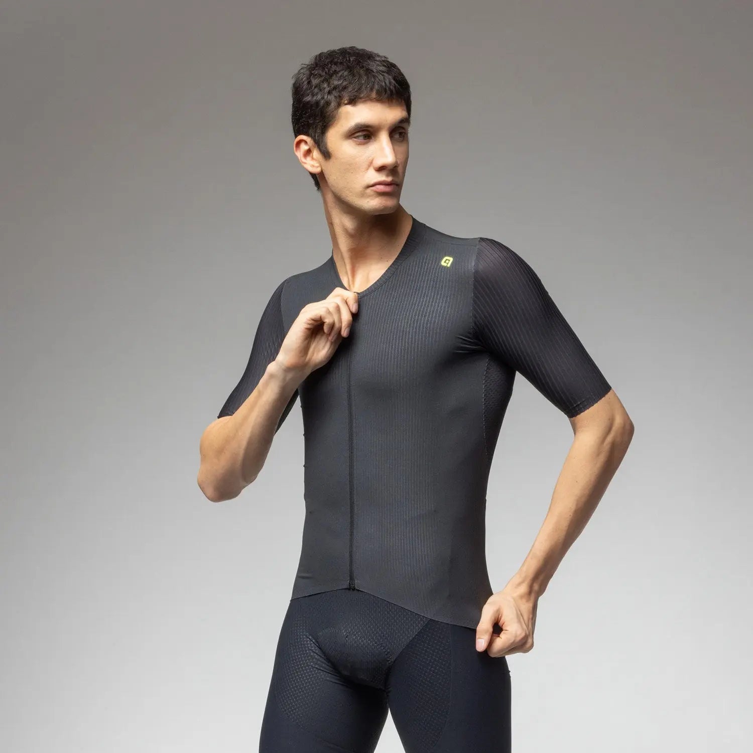 Ale Clothing Sprinter 2.0 R-EV1 Short Sleeves Jersey Black - FREE UK Shipping, FREE 365 Day Returns | Moto Central