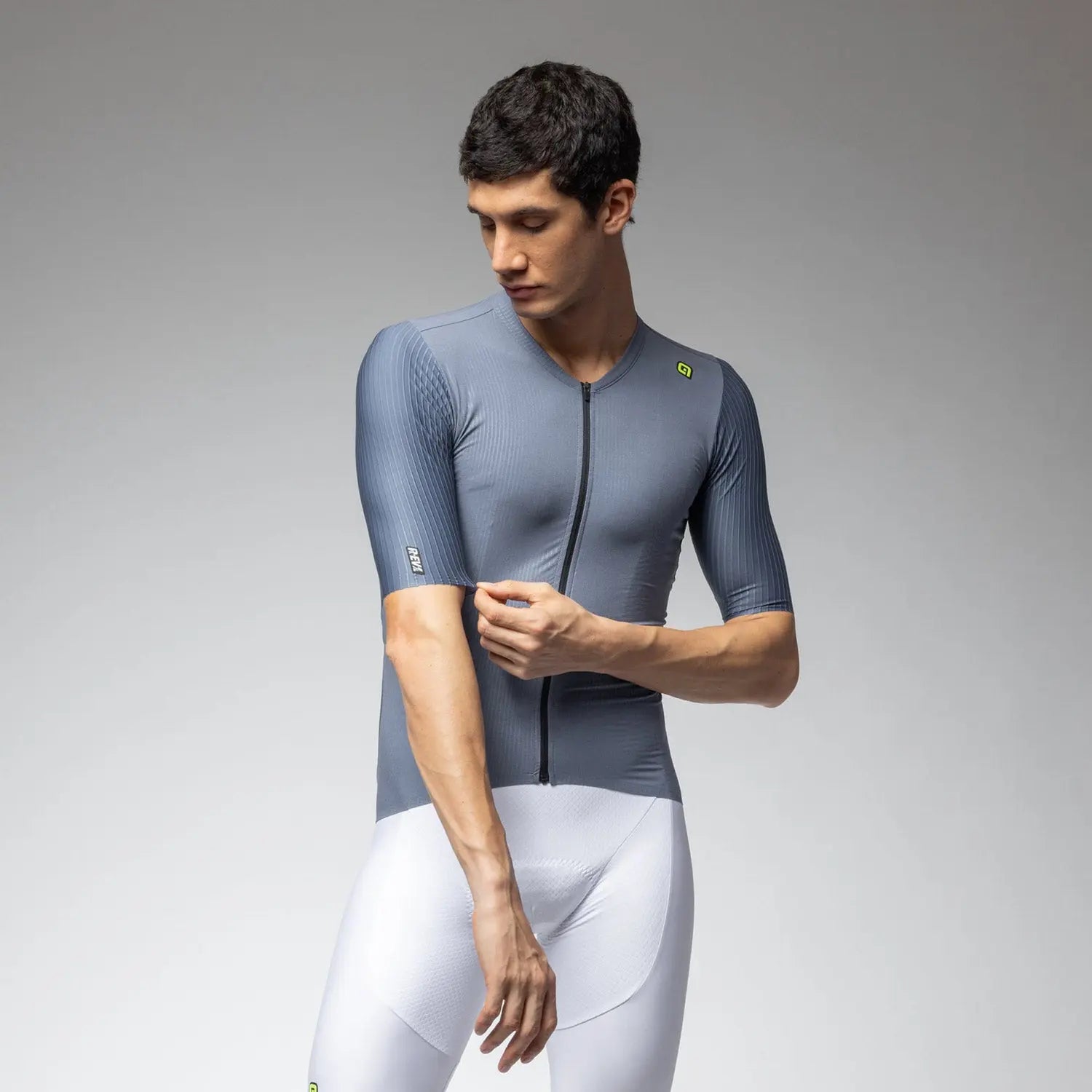Ale Clothing Sprinter 2.0 R-EV1 Short Sleeves Jersey Blue - FREE UK Shipping, FREE 365 Day Returns | Moto Central