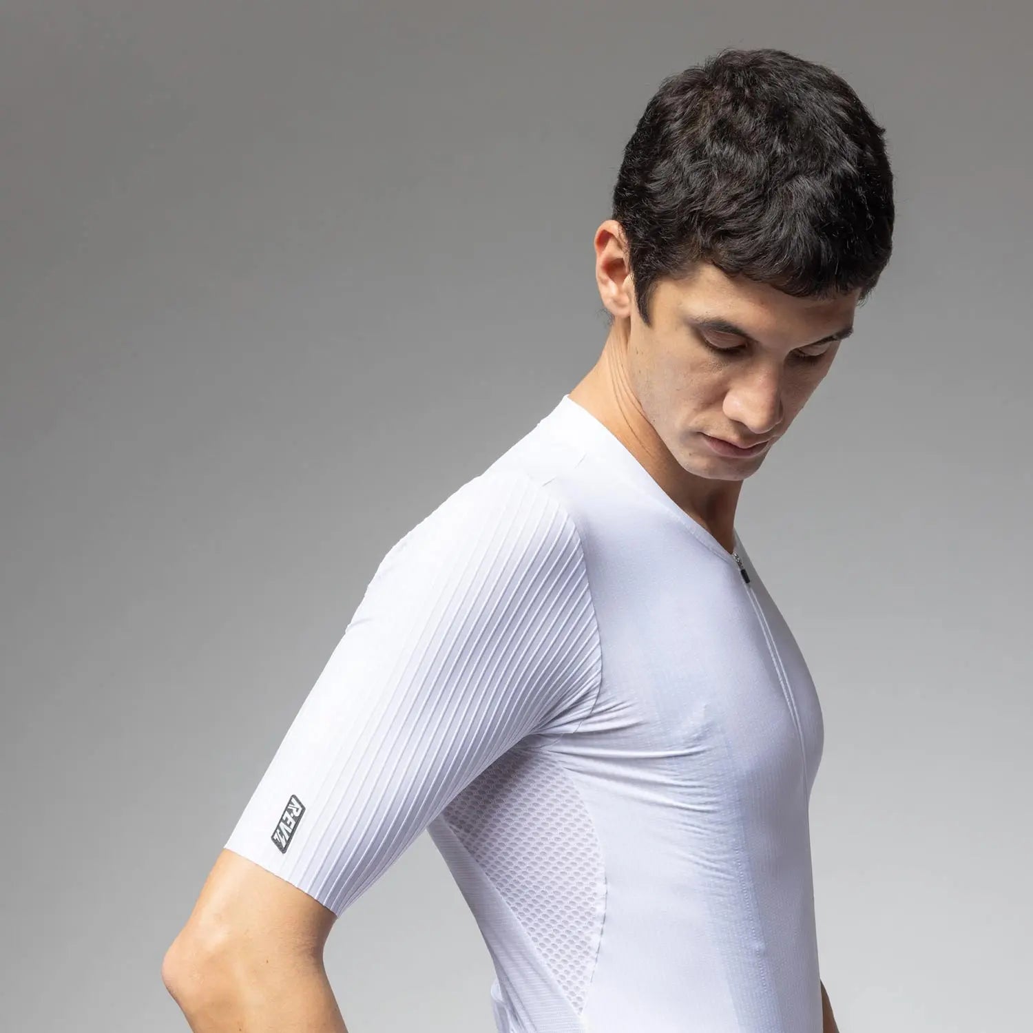 Ale Clothing Sprinter 2.0 R-EV1 Short Sleeves Jersey White - FREE UK Shipping, FREE 365 Day Returns | Moto Central
