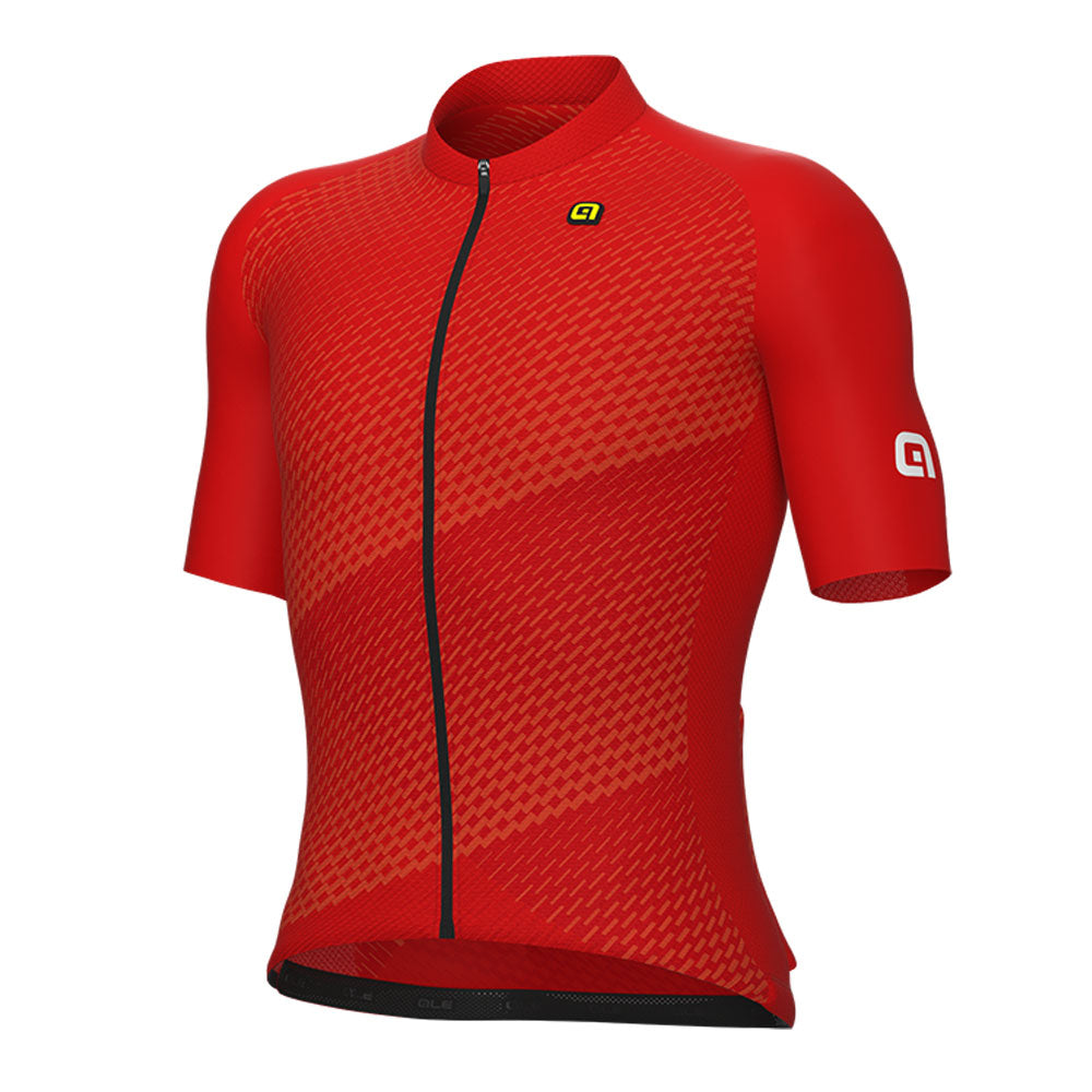 Ale Clothing Web PR-E Short Sleeves Jersey Red - FREE UK Shipping, FREE 365 Day Returns | Moto Central