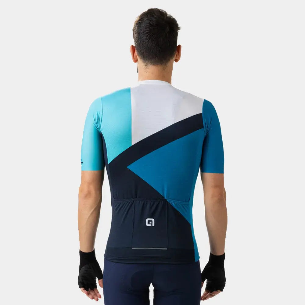 Ale Clothing Next Pragma Short Sleeves Jersey Blue - FREE UK Shipping, FREE 365 Day Returns | Moto Central