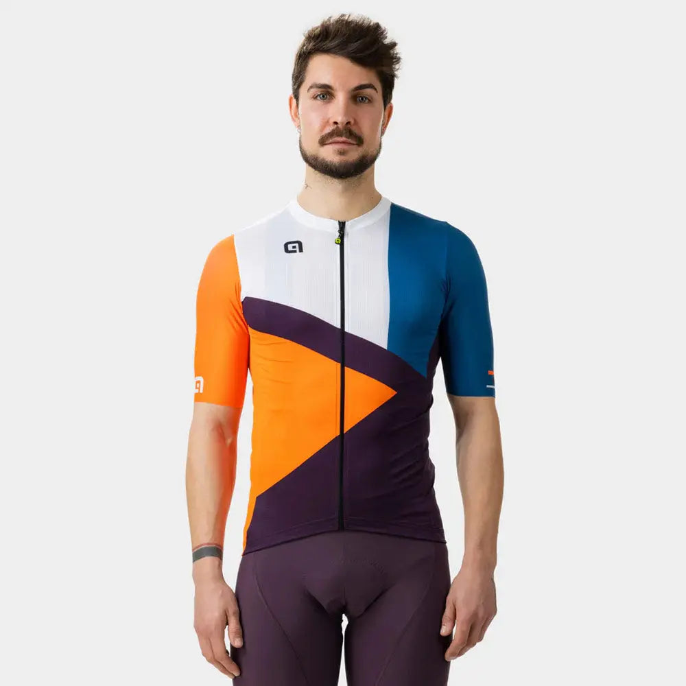 Ale Clothing Next Pragma Short Sleeves Jersey Orange - FREE UK Shipping, FREE 365 Day Returns | Moto Central