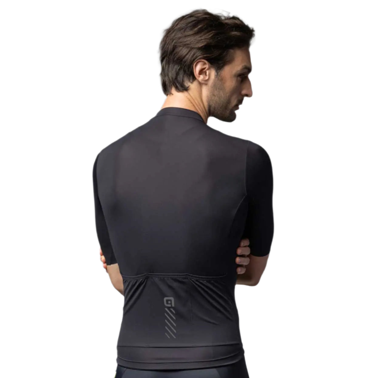 Ale Clothing Colour Block SS25 Pragma Short Sleeves Jersey Black - FREE UK Shipping, FREE 365 Day Returns | Moto Central